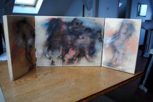 Triptyque portatif I (ouvert) / 